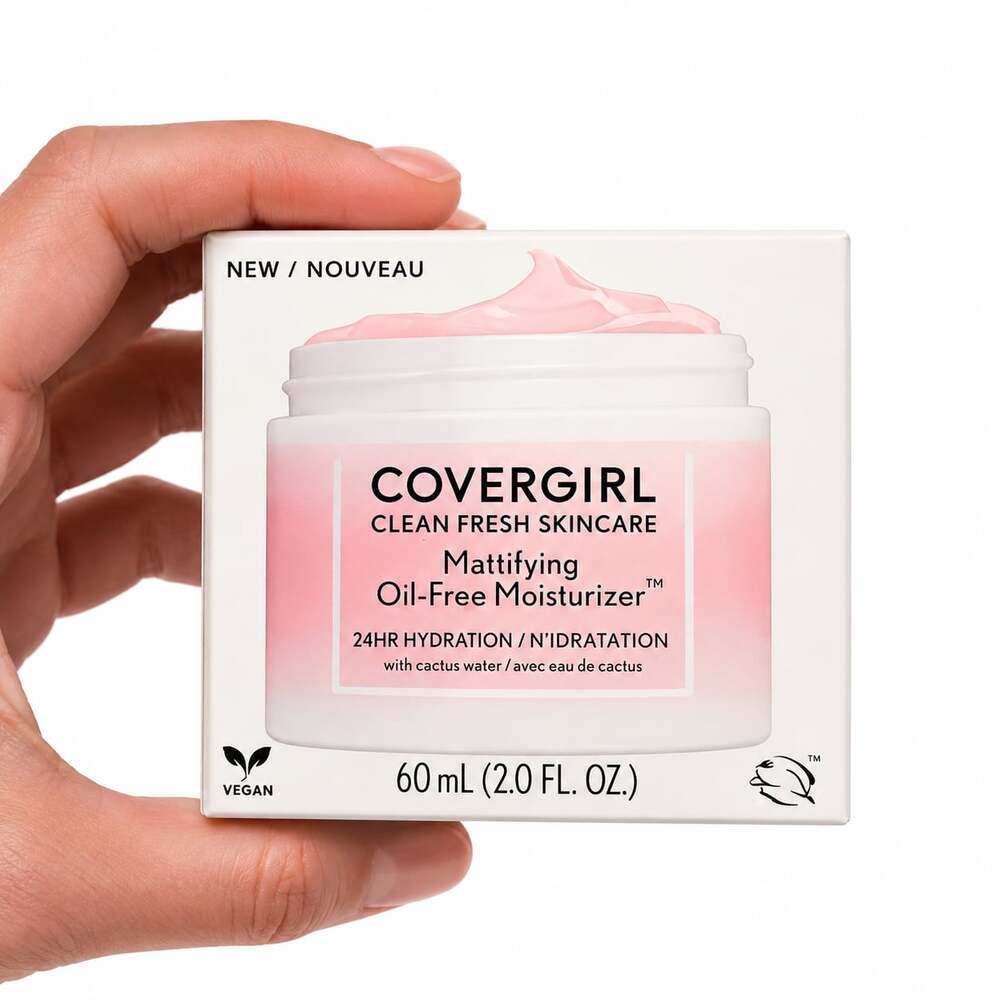 🌵 CoverGirl Clean Fresh Skincare Mattifying Oil-Free Moisturizer – NEW | 2.0 oz